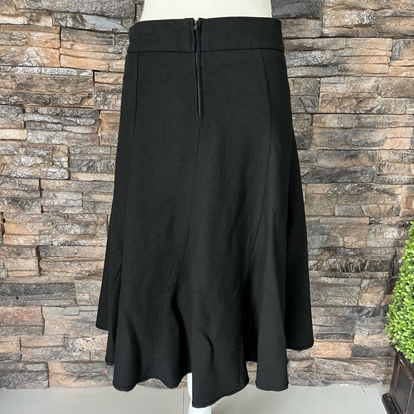 H&M Black Midi A-Line Skirt for Cocktail - Picture 3 of 10